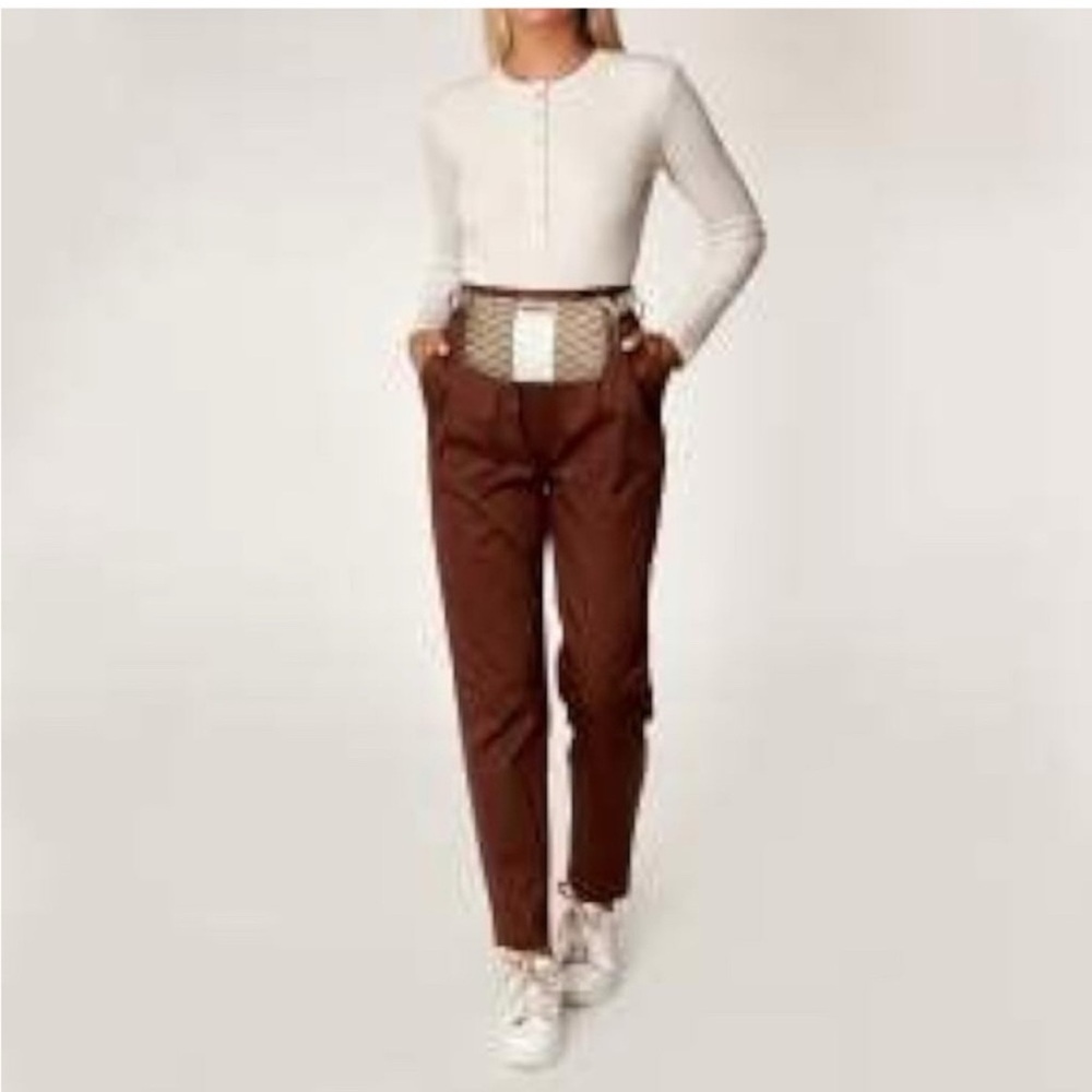 Michael Kors Pink and Tan Logo Belt Bag - L/XL - Picture 9 of 10